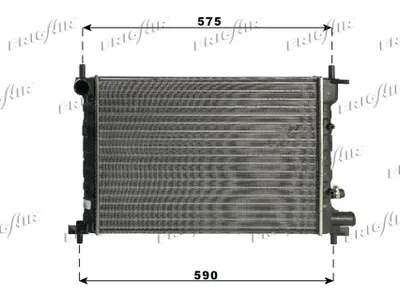 Radiador, refrigeración del motor Ford FIESTA IV · Ford PUMA