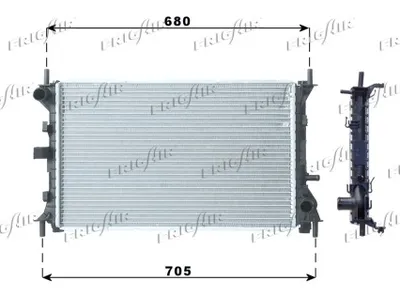 Radiador, refrigeración del motor Ford FOCUS I · Ford FOCUS I Turnier · Ford FOCUS I Saloon