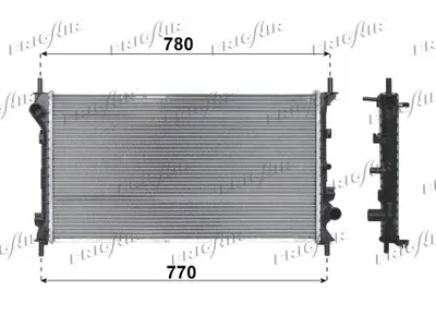 Radiador, refrigeración del motor Ford TOURNEO CONNECT · Ford TRANSIT CONNECT