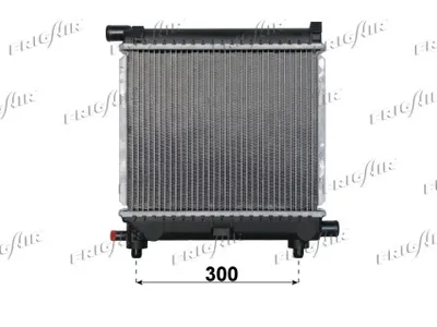 Radiador, refrigeración del motor Mercedes-Benz 124 Saloon · Mercedes-Benz 124 T-Model · Mercedes-Benz 190