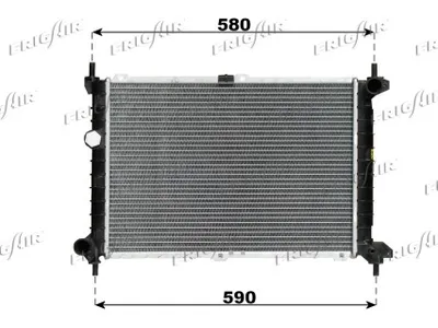Radiador, refrigeración del motor Opel ASTRA F Saloon · Opel ASTRA F Hatchback · Vauxhall ASTRA Mk III Hatchback