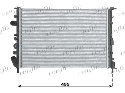 Radiador, refrigeración del motor Renault MEGANE I · Renault MEGANE I Coach · Renault MEGANE I Classic