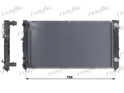 Radiador, refrigeración del motor Audi A4 B5 · Vw PASSAT B5 · Audi A6 C5