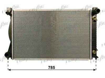 Radiador, refrigeración del motor Audi A6 C6 · Audi A6 C6 Avant · Audi A6 Allroad C6