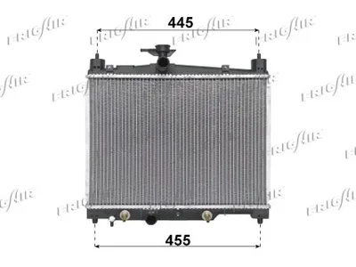 Radiador, refrigeración del motor Toyota YARIS
