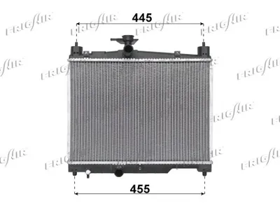 Radiador, refrigeración del motor Toyota YARIS