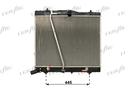 Radiador, refrigeración del motor Toyota HIACE / COMMUTER V Bus · Toyota HIACE V Van