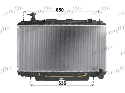 Radiador, refrigeración del motor Toyota RAV 4 II