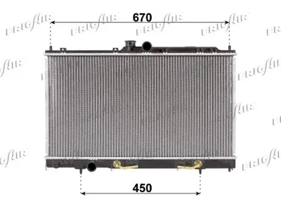 Radiador, refrigeración del motor Mitsubishi LANCER VII · Mitsubishi LANCER VII Estate