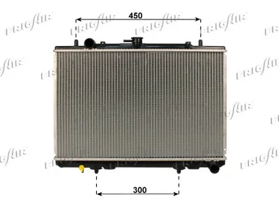 Radiador, refrigeración del motor Mitsubishi PAJERO II · Mitsubishi PAJERO II Canvas Top