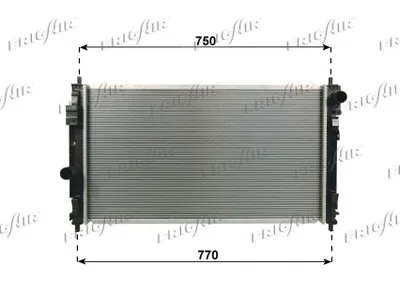 Radiador, refrigeración del motor Jeep COMPASS · Dodge CALIBER · Dodge AVENGER