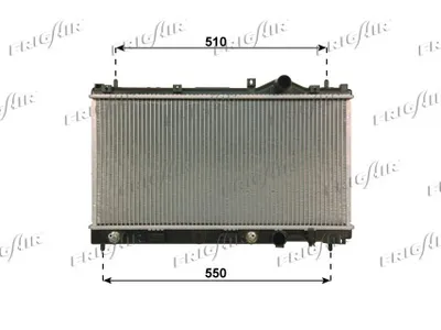 Radiador, refrigeración del motor Chrysler NEON