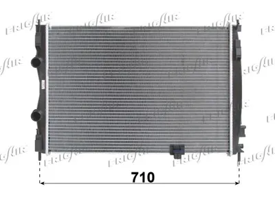 Radiador, refrigeración del motor Nissan QASHQAI I