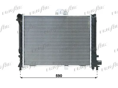 Radiador, refrigeración del motor Saab 9000 Hatchback · Saab 9000