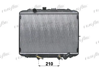 Radiador, refrigeración del motor Mitsubishi L 300 III Bus · Mitsubishi L 300 III Van · Hyundai H100 Bus