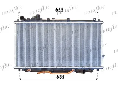 Radiador, refrigeración del motor Kia CARENS I MPV