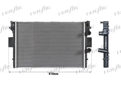 Radiador, refrigeración del motor Iveco DAILY III Van · Iveco DAILY III Platform/Chassis