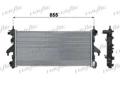 Radiador, refrigeración del motor Fiat DUCATO Bus · Fiat DUCATO Van · Fiat DUCATO Platform/Chassis
