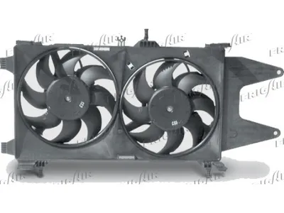 Ventilador, refrigeración del motor Fiat PUNTO