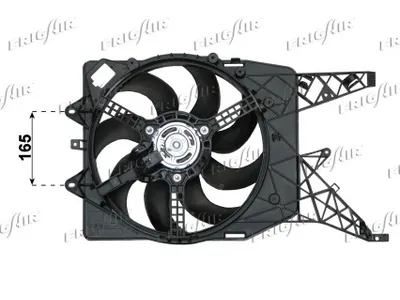 Ventilador, refrigeración del motor Opel CORSA D · Vauxhall CORSA Mk III