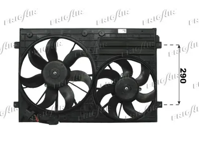 Ventilador, refrigeración del motor Vw TOURAN · Audi A3 · Vw GOLF V
