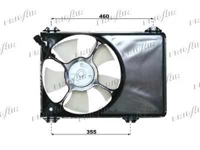 Ventilador, refrigeración del motor Suzuki SWIFT III