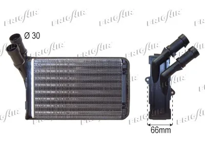 Radiador de calefacción Citroën XANTIA · Citroën ZX · Peugeot 306 Hatchback