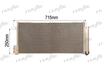 Condensador, aire acondicionado Fiat GRANDE PUNTO · Opel CORSA D · Fiat BRAVO II