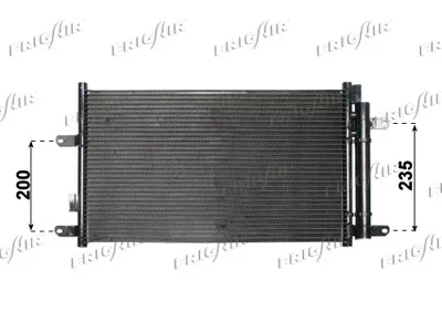 Condensador, aire acondicionado Iveco DAILY III Van · Iveco DAILY III Platform/Chassis