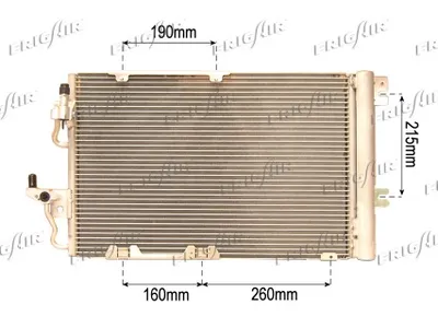 Condensador, aire acondicionado Opel ASTRA H · Opel ASTRA H Estate · Vauxhall ASTRA Mk V