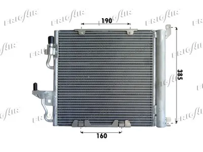 Condensador, aire acondicionado Opel ASTRA H · Opel ASTRA H Estate · Vauxhall ASTRA Mk V