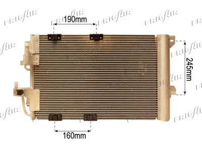 Condensador, aire acondicionado Opel ASTRA G Hatchback · Opel ASTRA G Estate · Opel ASTRA G Saloon