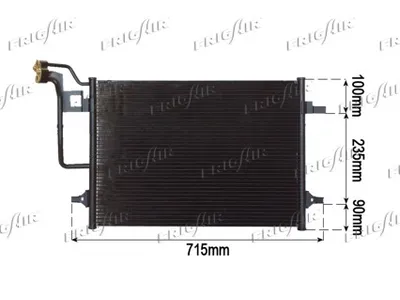 Condensador, aire acondicionado Vw PASSAT B5.5 · Vw PASSAT B5.5 Variant · Skoda SUPERB I