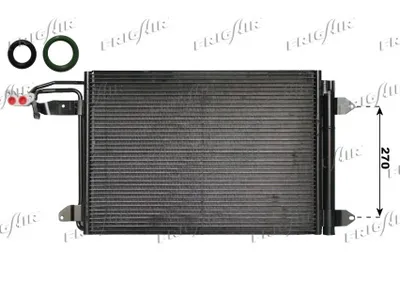Condensador, aire acondicionado Audi A3 · Vw GOLF V · Seat ALTEA