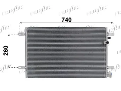 Condensador, aire acondicionado Audi A6 C6 · Audi A6 C6 Avant · Audi A6 Allroad C6