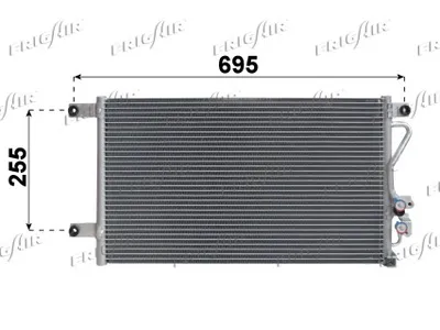 Condensador, aire acondicionado Mitsubishi L200 · Mitsubishi PAJERO SPORT I