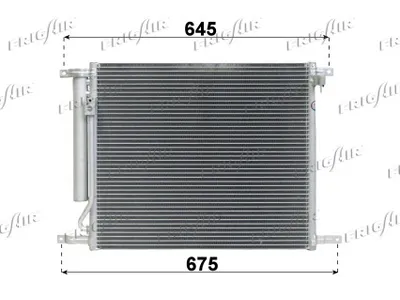 Condensador, aire acondicionado Chevrolet AVEO / KALOS Hatchback