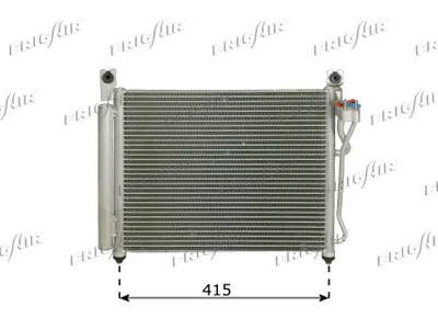 Condensador, aire acondicionado Kia PICANTO I