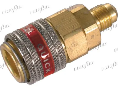 Adaptador, botella agente frigorífico