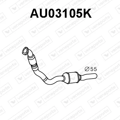 Catalizador Audi A4 B7 · Audi A4 B7 Avant