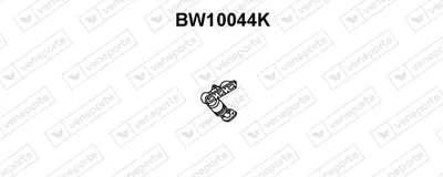 Catalizador codo admisión VENEPORTE BW10044K