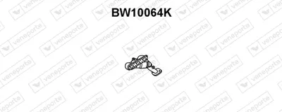 Catalizador codo admisión VENEPORTE BW10064K