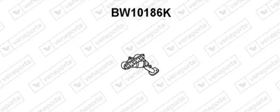 Catalizador codo admisión VENEPORTE BW10186K