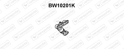 Catalizador codo admisión VENEPORTE BW10201K