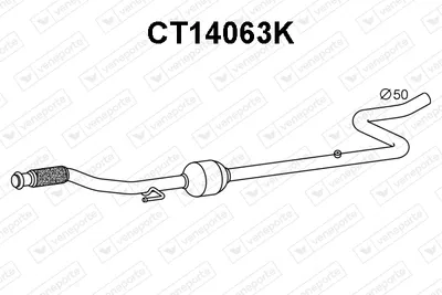 Catalizador VENEPORTE CT14063K