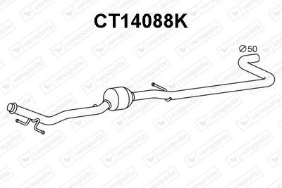 Catalizador Citroën BERLINGO · Citroën BERLINGO Box Body/MPV · Opel COMBO E Tour / Life
