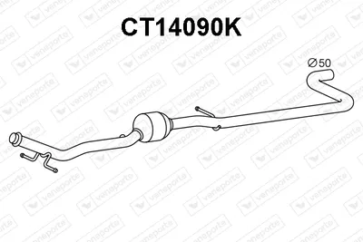 Catalizador Citroën BERLINGO · Citroën BERLINGO Box Body/MPV · Opel COMBO E Tour / Life