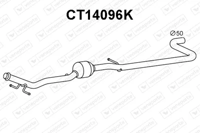 Catalizador Citroën BERLINGO · Citroën BERLINGO Box Body/MPV · Opel COMBO E Tour / Life