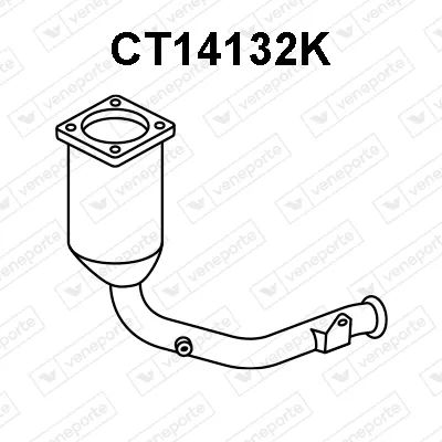 Catalizador Citroën NEMO Box Body/MPV · Citroën NEMO MPV · Fiat FIORINO Box Body/MPV