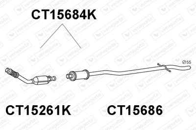 Catalizador Citroën C5 I · Citroën C5 I Break